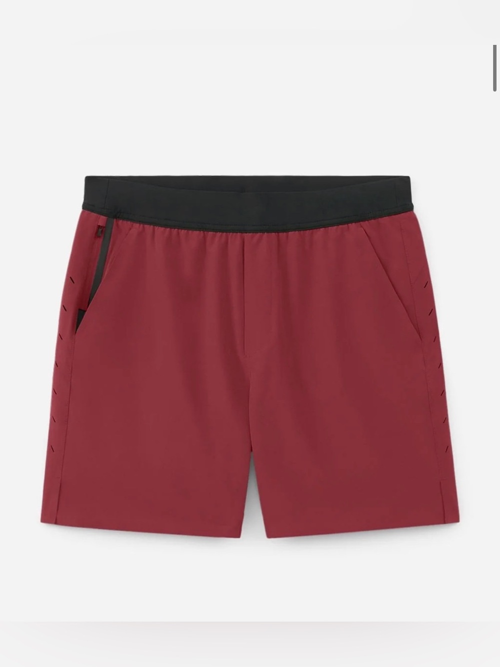 Ten Thousand The Interval Short 7” in Brick Red , size XL
